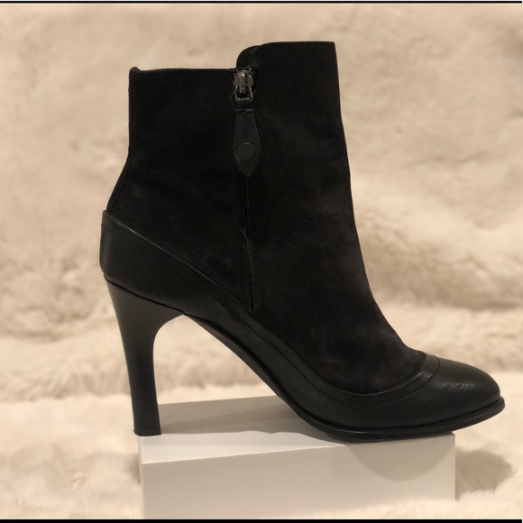 Rag & Bone Leather Suede Ankle Boots Sz 40 - Picture 3 of 11